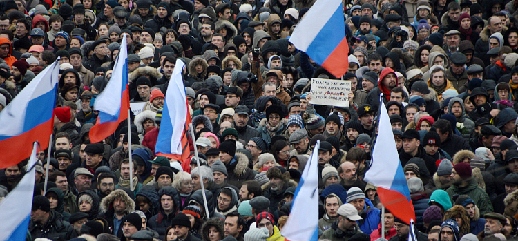 Ярославцы приняли участие в московском марше памяти Бориса Немцова_24631
