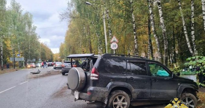 В Угличе в ДТП пострадали двое детей