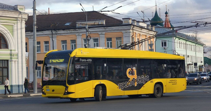 В Ярославле девять новых троллейбусов отдадут на переоборудование