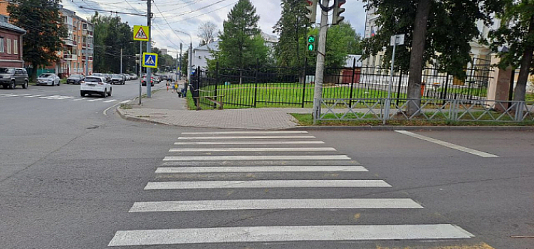 В 2024 году ярославские власти потратят на разметку более 50 миллионов рублей