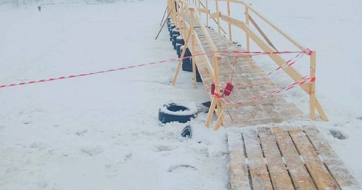 Жителей Тутаева лишили ледовой переправы