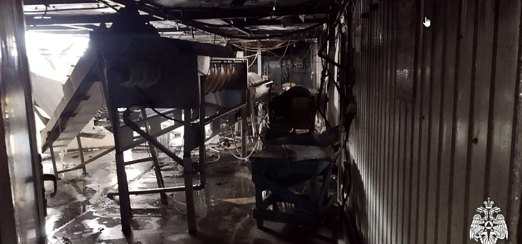 На Угличской птицефабрике произошёл крупный пожар_310558