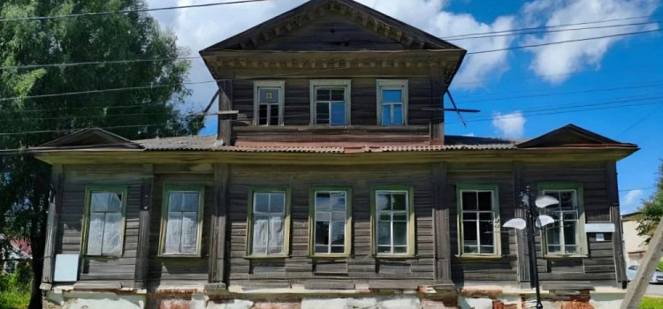 Историческое здание в центре Мышкина признано памятником