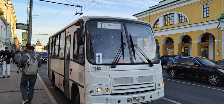 В Ярославле пассажирку зажало в дверях автобуса и протащило по асфальту
