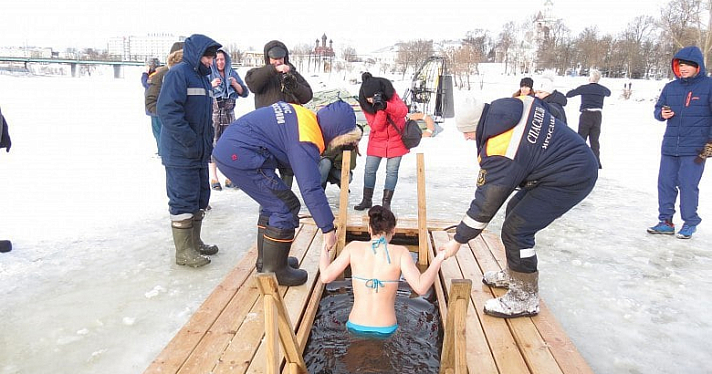 В Ярославле в Крещение оборудуют пять мест для купания