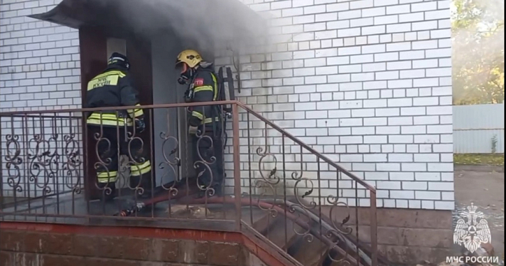 Пожар в мастерской майолики в Ярославле повредил  изделия на площади 15 квадратных метров