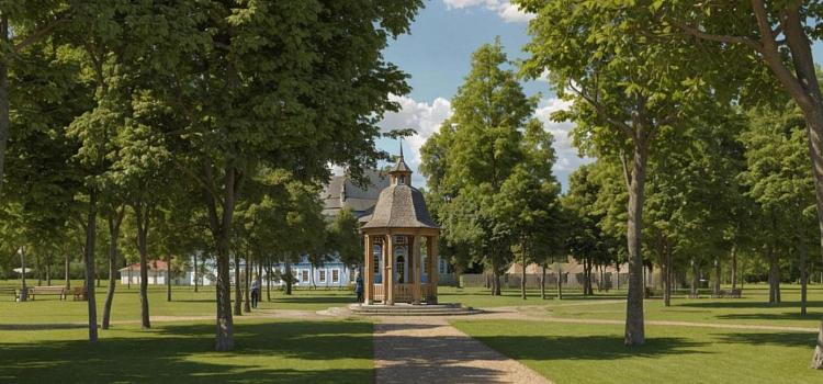 В Петропавловском парке Ярославля установят копии скульптур из петербургского сада и подсветят руины_297992