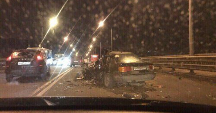 Водитель, который совершил ДТП на Октябрьском мосту в Ярославле, был пьян