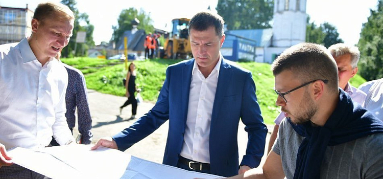 Владимир Волков рассказал, когда завершится ремонт на Тверицкой набережной