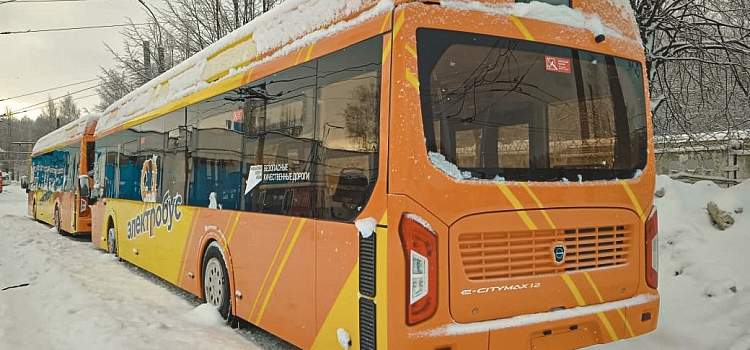 В Ярославль прибыл второй электробус_259072