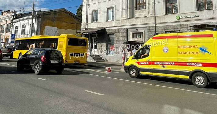 В Ярославле девушка пострадала при падении в автобусе