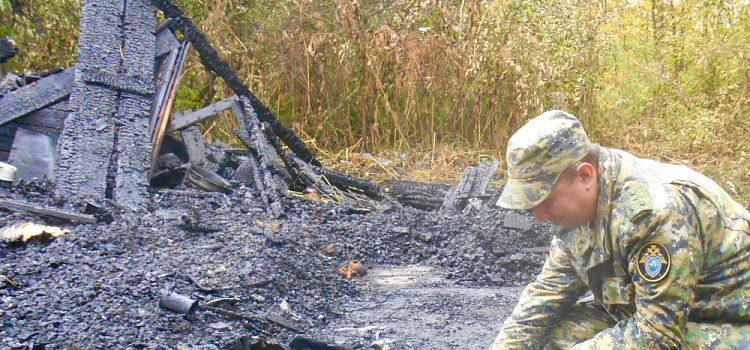 Житель Рыбинска сгорел в собственном доме из-за неосторожного курения