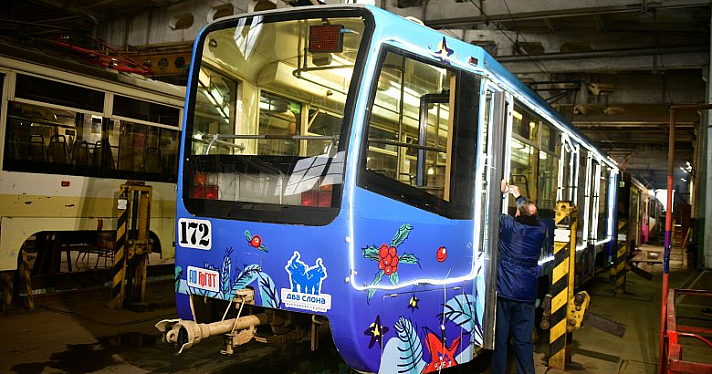 Вместе с Дедом Морозом! В Ярославле появится «волшебный трамвай»