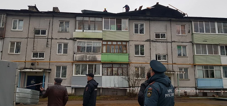 В Любиме восстановлены кровли многоквартирных домов, пострадавших после урагана