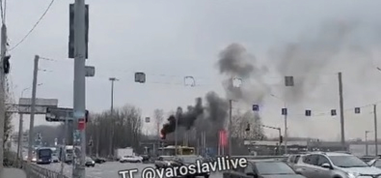 В Ярославле сгорел еще один светофор