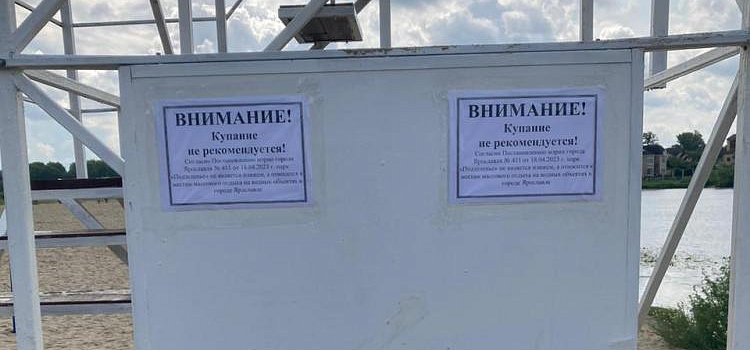 В Ярославле не осталось пляжей для купания