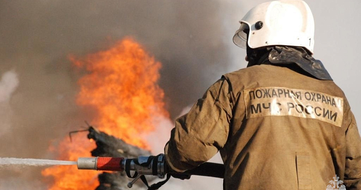Под Ярославлем при пожаре погиб человек