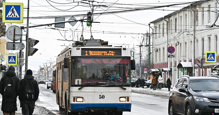 В Ярославле начнёт работу масленичный троллейбус