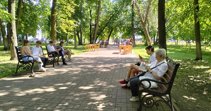В Бутусовском парке открылся фестиваль «Ярославское книжное обострение»_216114