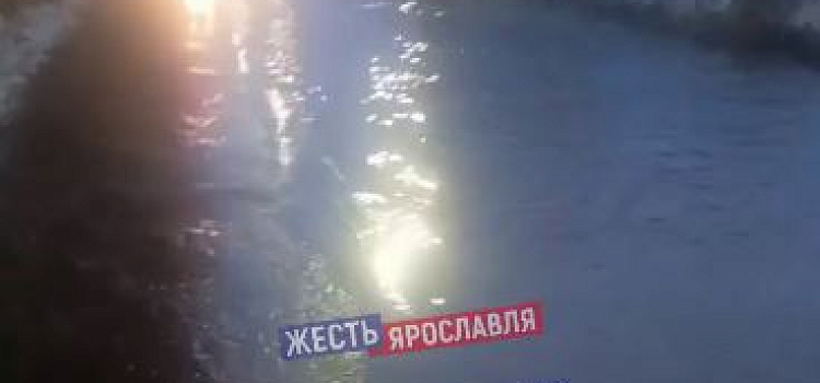 В Ярославле затопило улицу Панина