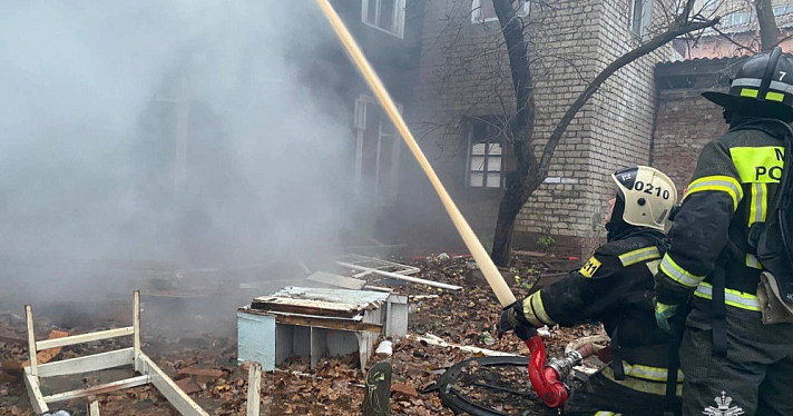 В Рыбинске ликвидировали крупный пожар