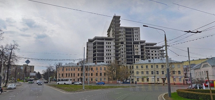 Знаменитый недострой в Ярославле снова не нашел покупателя