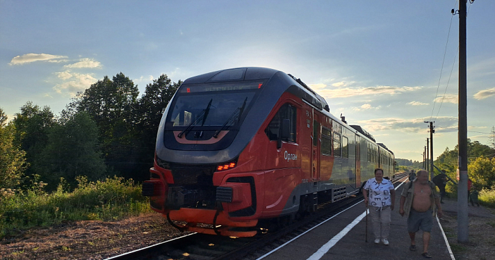 Временно изменится расписание вечернего поезда Ярославль – Рыбинск