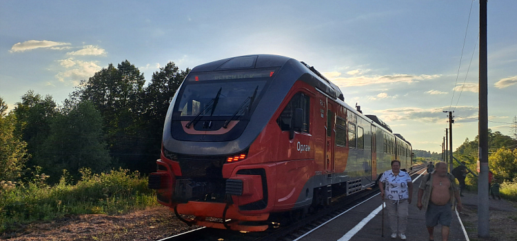 Временно изменится расписание вечернего поезда Ярославль – Рыбинск