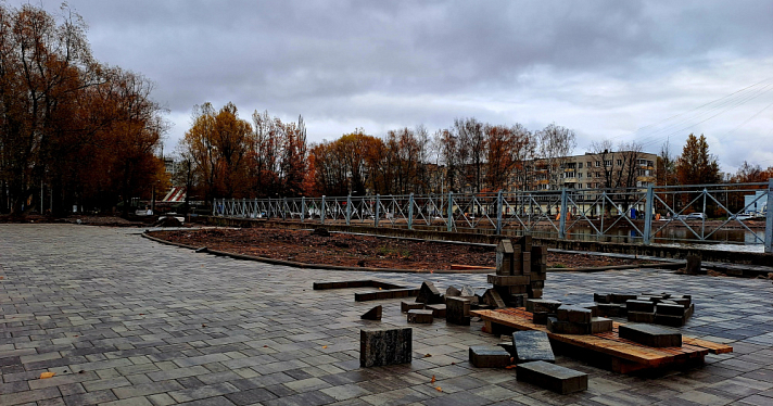Благоустройство проблемных парков в Ярославле официально отложили