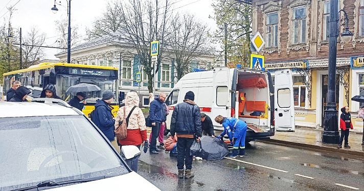 В центре Рыбинска насмерть сбили женщину