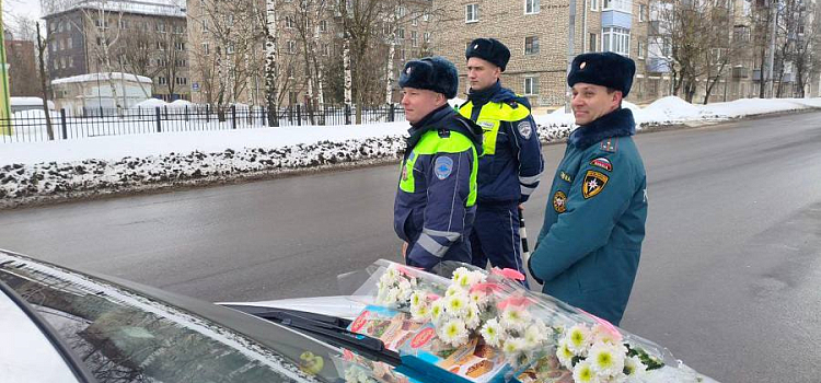 В Ярославле сотрудники Госавтоинспекции массово останавливали женщин-водителей_312585