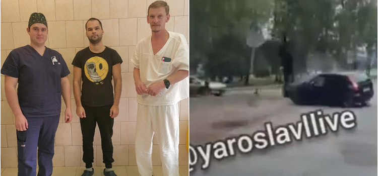 В Ярославле врачи поставили на ноги разбившегося в ДТП байкера