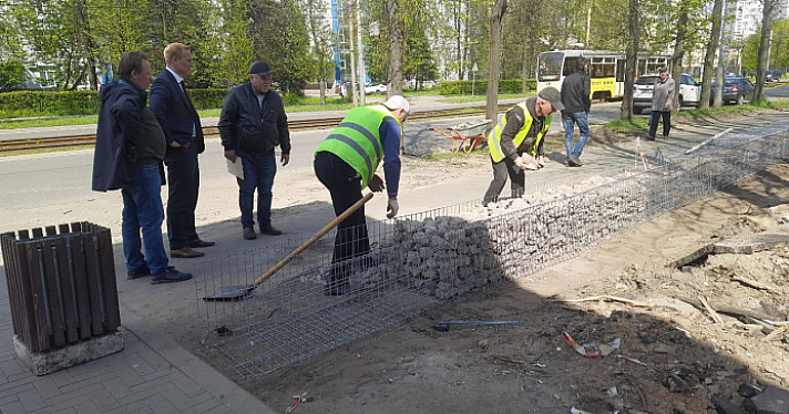 В Ярославле в Юбилейном парке сделают забор из камней_239742