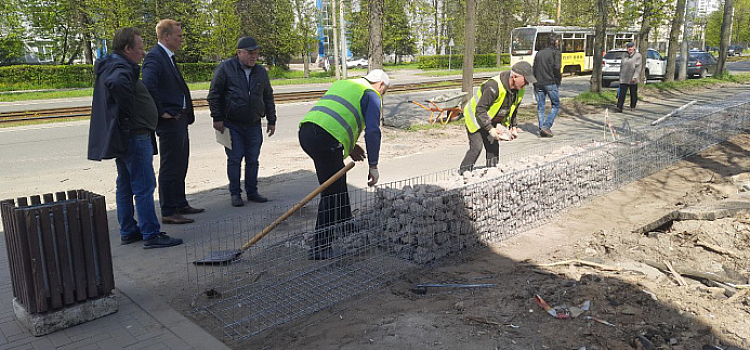 В Ярославле в Юбилейном парке сделают забор из камней_239742
