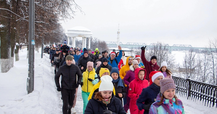 Ярославцы отметят Новый год массовой пробежкой