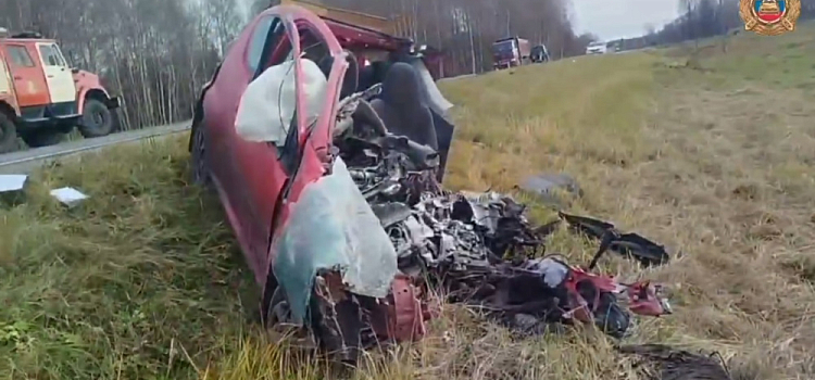 Выехал на встречную полосу: в Ярославской области в ДТП погиб водитель легковушки