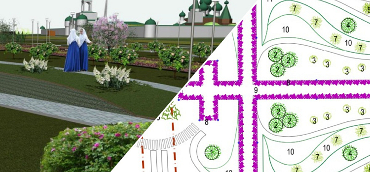 Сквер в форме огромного креста планируют у стен монастыря в Ростове Великом