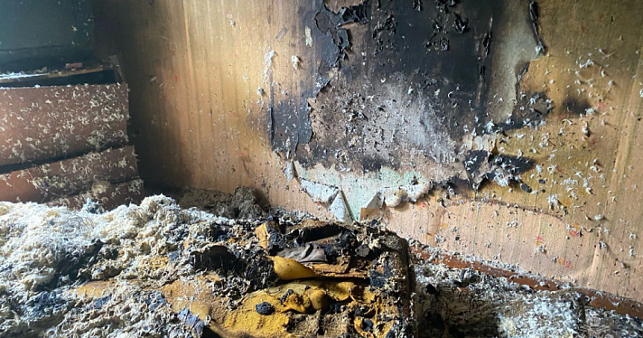 В Ярославской области при пожаре погиб человек