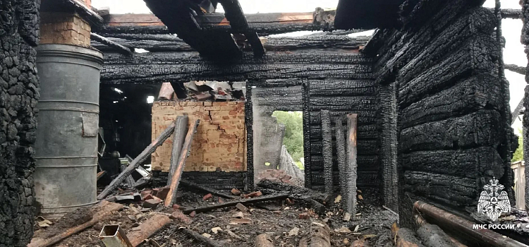 Пожар в Ярославской области унёс жизнь двух людей_318832