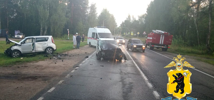 В ДТП в Ярославской области пострадали дети