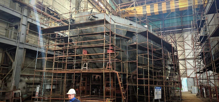 В Ярославской области собирают уникальный ледокол для Ладожского и Онежского озёр