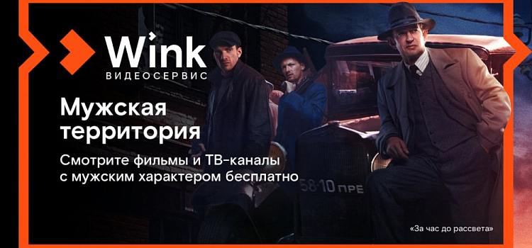 Встречайте 23 февраля на мужской территории в Wink