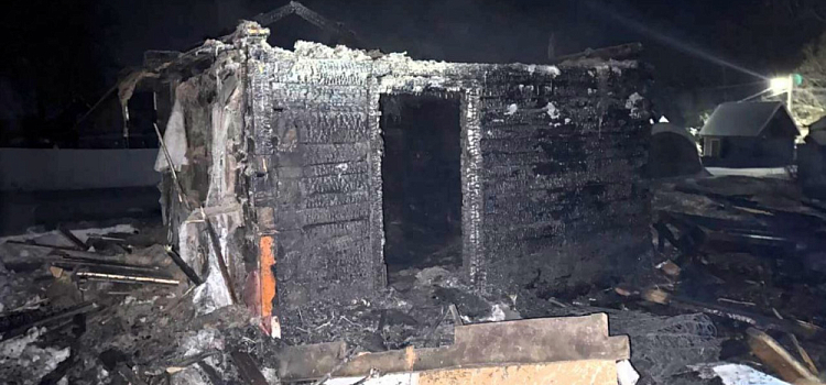 В посёлке Ярославской области при пожаре погиб мужчина