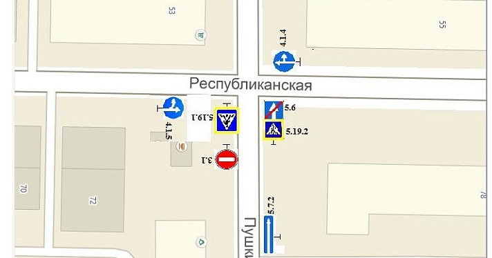На участке улицы Пушкина в Ярославле введут одностороннее движение