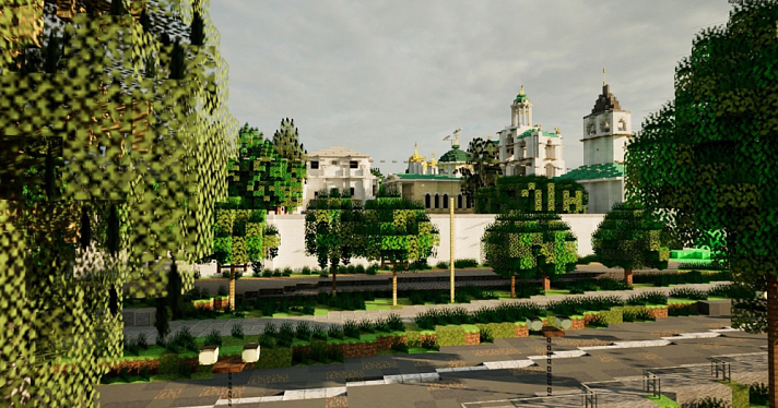 В компьютерной игре Minecraft построили Ярославский музей-заповедник