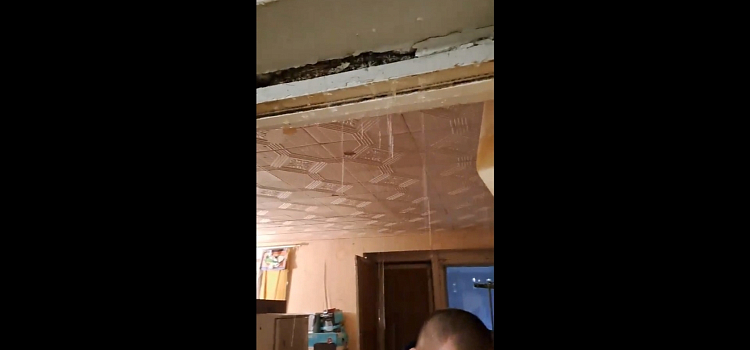 У ярославцев протекает крыша: из-за неожиданно пришедшего потепления квартиры жителей города затопляет оттаявший снег_234958