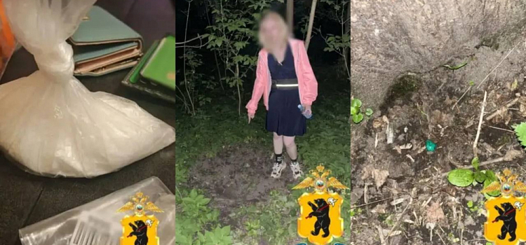 В Ярославле поймали женщину с 23 свёртками наркотиков