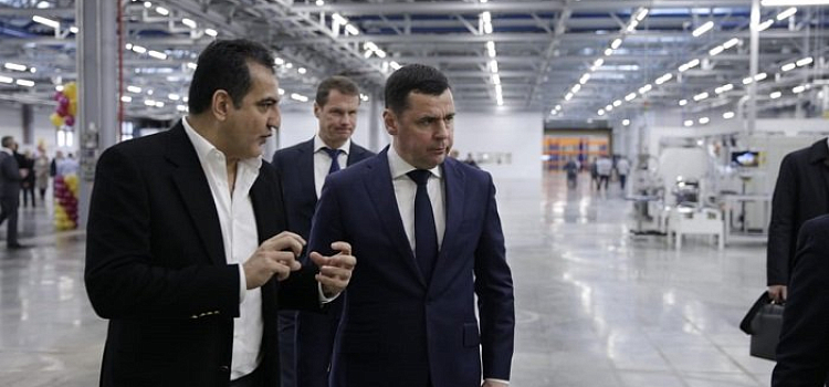 Дмитрий Миронов посетил открытие нового завода в Ростове Великом