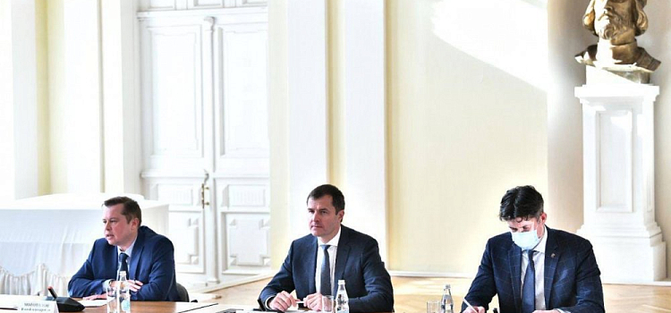 Мэр Владимир Волков встретился с ярославскими предпринимателями