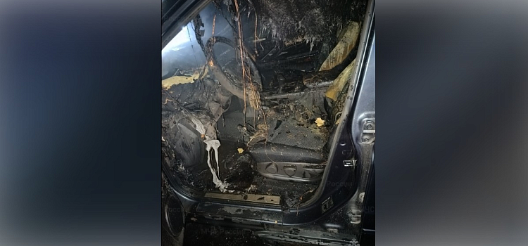 Ночью в Ивняках сгорели два автомобиля_297170